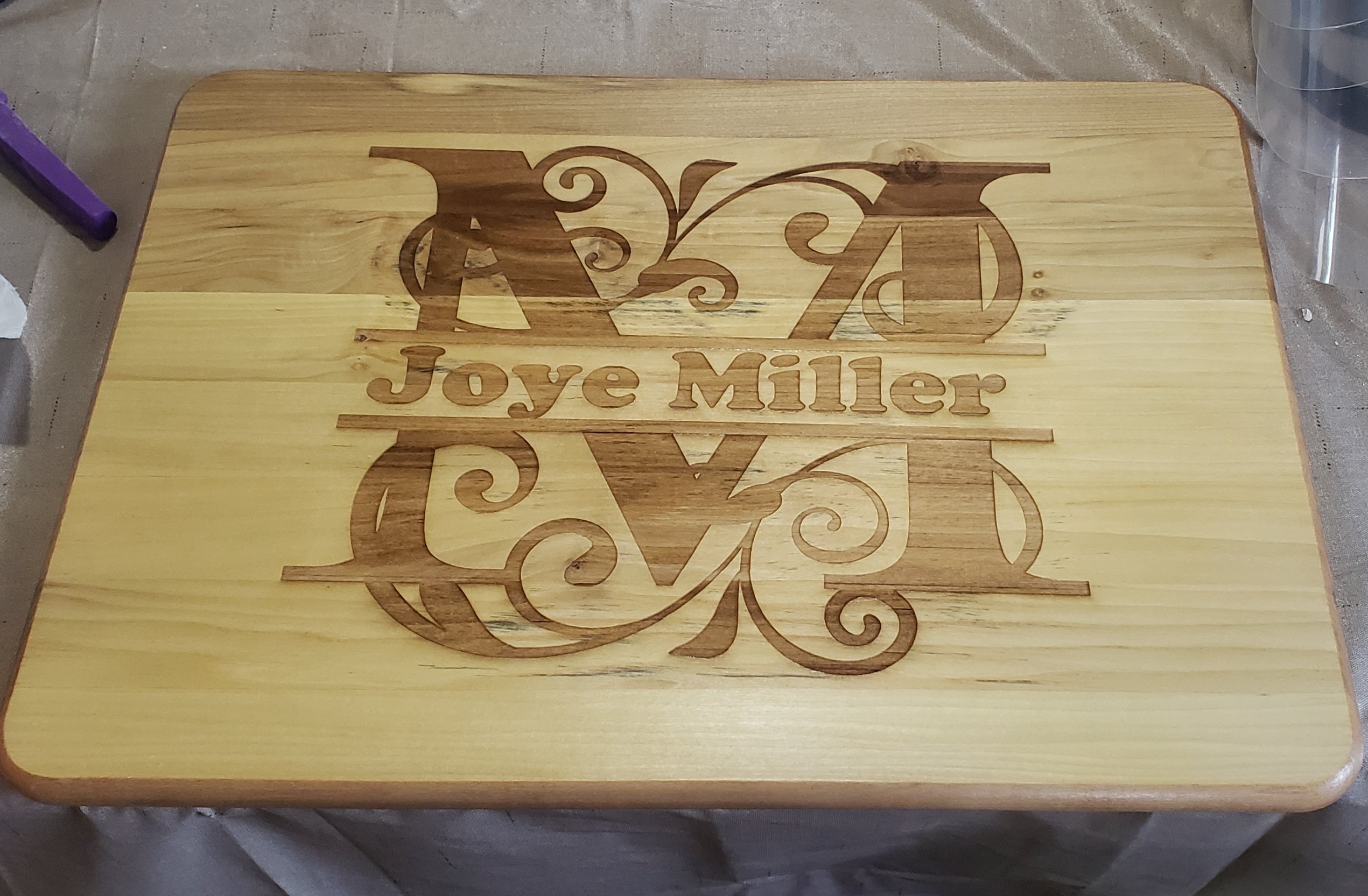 Personalized Engraved Cutting Board